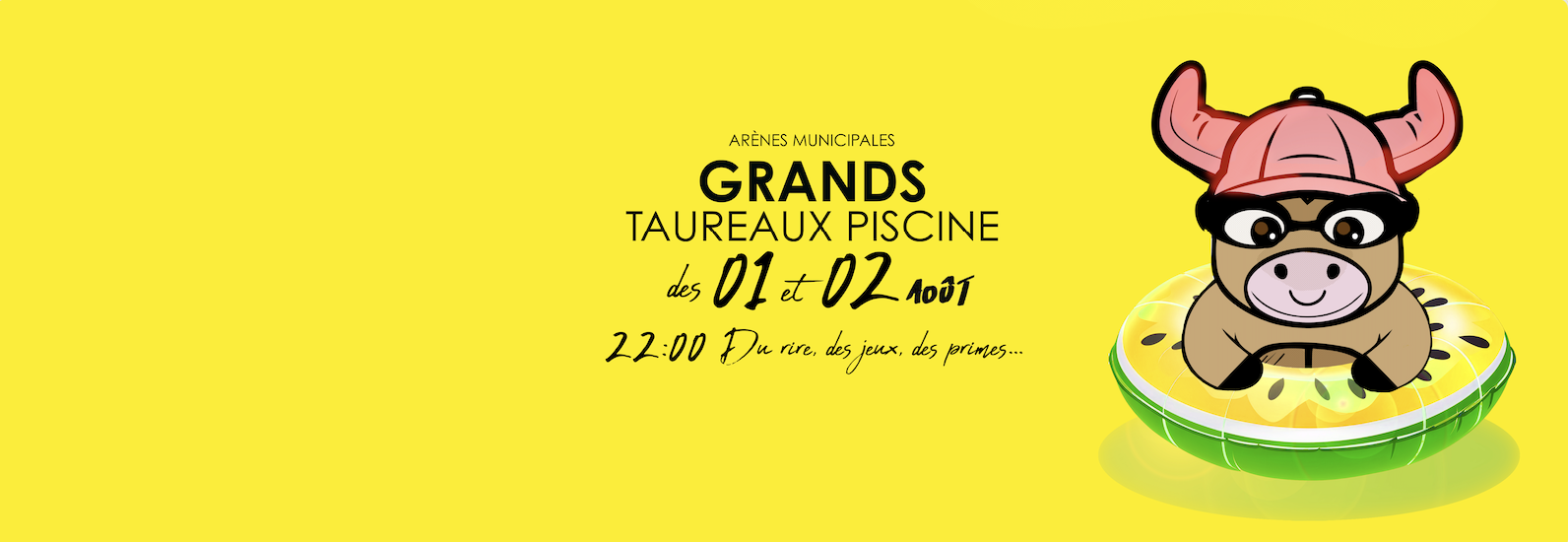 TAUREAUX PISCINE