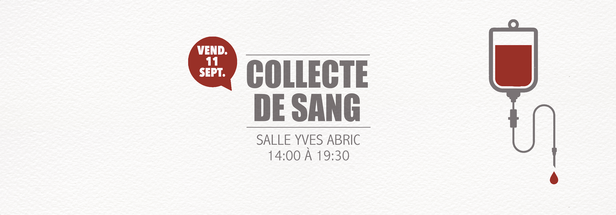 Collecte de sang
