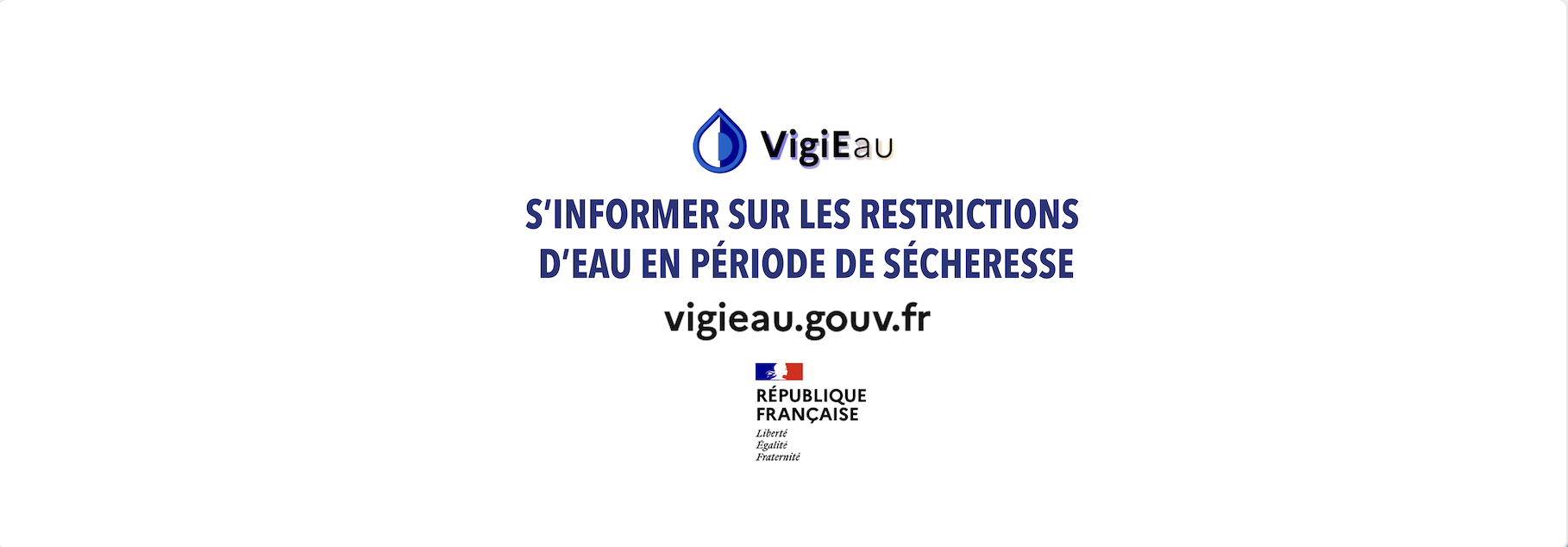INFORMATION SUR L’EAU