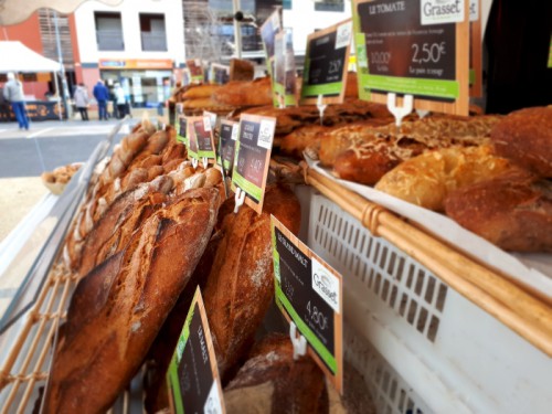 Les produits du marché - © Mairie de Pérols